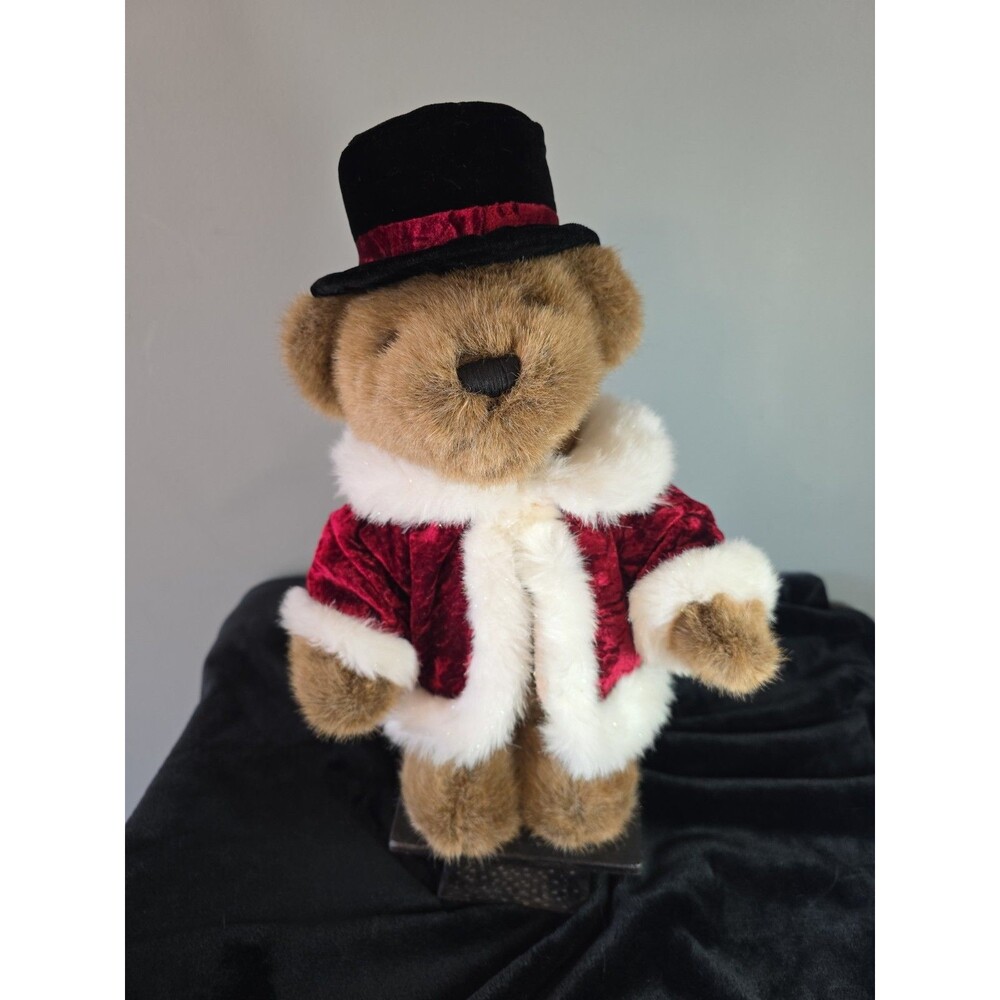 Vtg Dan Dee Collector's Choice Animated Christmas Caroler Bear Plays Let It Snow